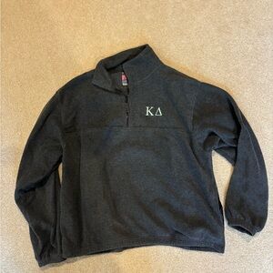 Kappa Delta Quarter-Zip Fleece Pullover